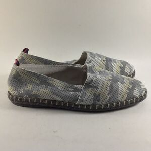 Vulcarini womens flats come espadrilles green size EU 41 US 10.5